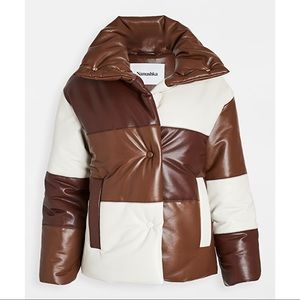 Nanushka Hide Vegan Leather Puffer Jacket